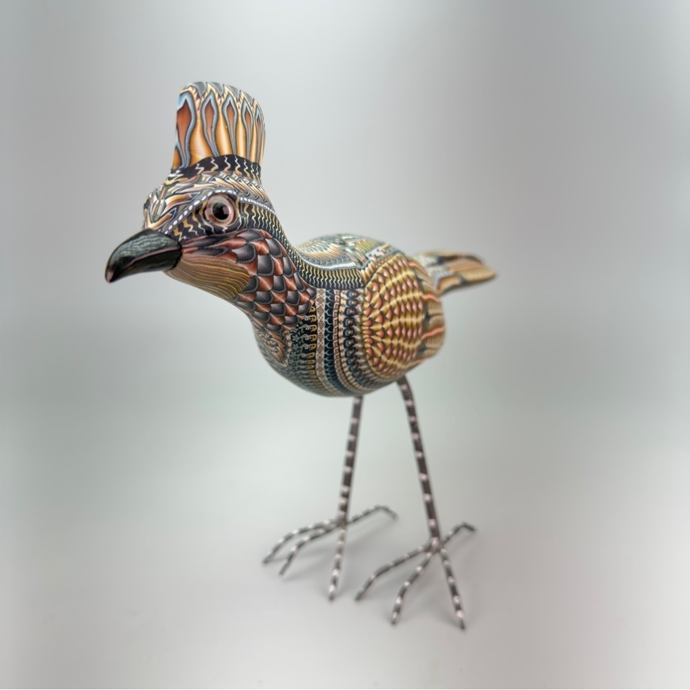 Vintage Jon Stuart Anderson 2002
FIMO Polymer Clay Roadrunner Sculpture - Picture 2 of 15